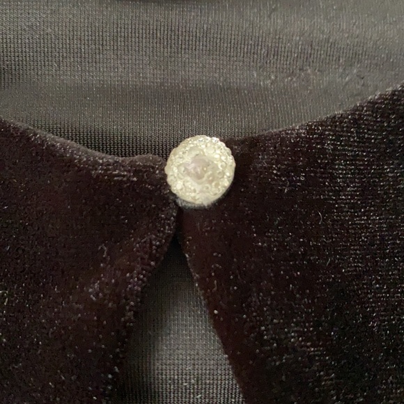 Black Velvet Shrug from Pastourelle by Pippa & Julie - Picture 3 of 3